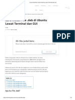 4 Cara Install File .Deb Di Ubuntu Lewat Terminal Dan GUI