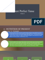 Present Perfect Tense Guide - Functions and Examples