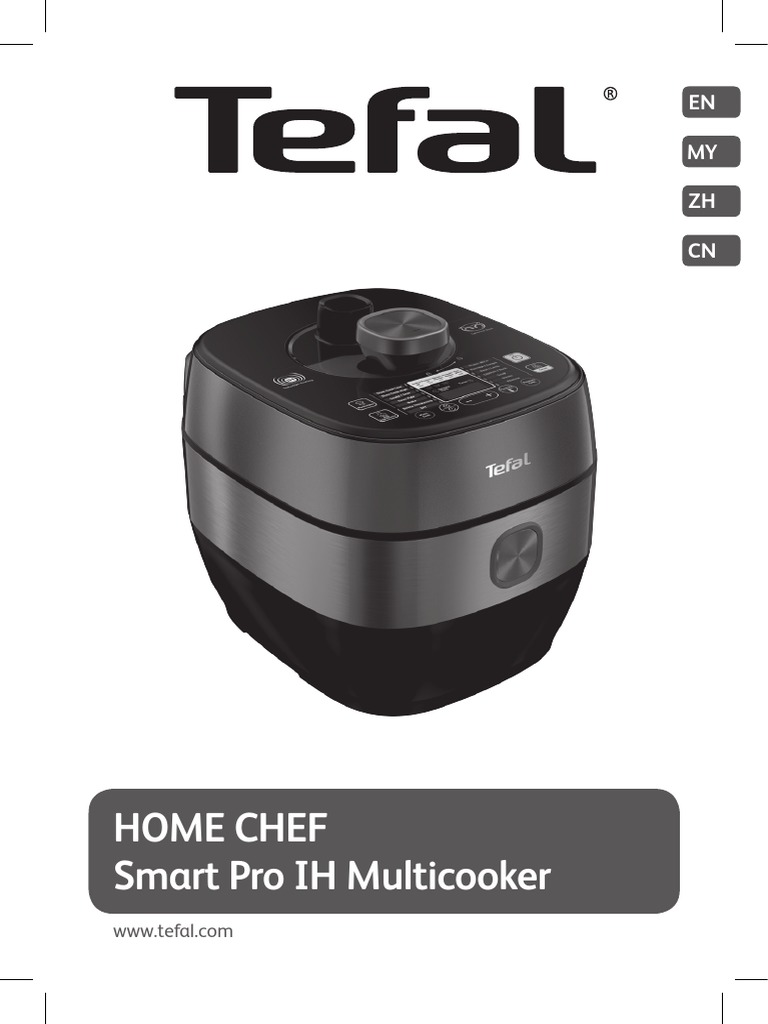 Safety Instructions and Operating Manual for the Tefal Smart Pro IH