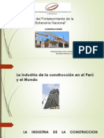 La Industria de La Construcción en El Perú y El Mundo