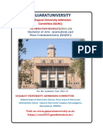 Gujaratuniversity: Gujarat University Admission Committee (GUAC)