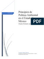 Principios de Política Ambiental en el Estado de México