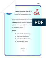 Actividad 05. Análisis Sobre Mercado Internacional y Su Relación Con Los Países de América Latina Desde Fines Del Siglo XIX Hasta La Crisis de 1929.