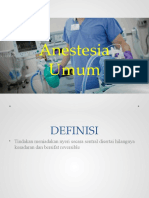 Anestesia Umum