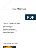 Dyeing machines