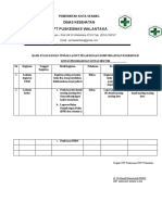 5.1.4.7 Hasil Evaluasi Dan Tindak Lanjut Pelaksanaan Komunikasi Dan Koordinasi Linprog Dan Linsek