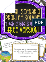 Social Scenario Problem Solving Sampler