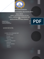 Copper Strip Corrosion Test & Distillation of Petrol Product (1321&1324)