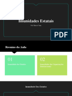 Imunidades Estatal