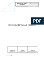 Protocolo de trabajo eléctrico seguro