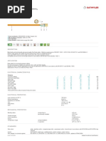 Description: Data Cable, U/UTP, Category 6, AWG23, Euroclass C