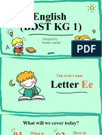 BDST KG1 - Alphabets