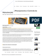 O Que É o PCM (Planejamento e Controle Da Manutenção) Blog FM2S