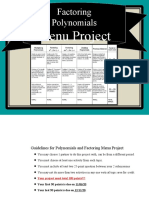Project Honors Fall 20 - PolynomialsandFactoringMenuBoard
