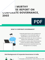 Narayan Murthy Committee Report On Corporate Governance, 2003