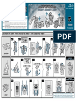 Transformers Armada - Night Attack Mini-Con Team (Front) Instructions