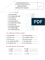 Telling The Time Practice Worksheet