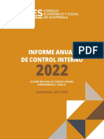 Informe Anual de Control 2022