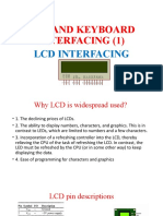 LCD and Keyboard Interfacing