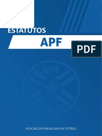Estatuto Asociación Paraguaya de Fútbol 2017-2018