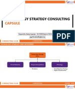 Tech Strategy Consulting Capsule - CC - 2020