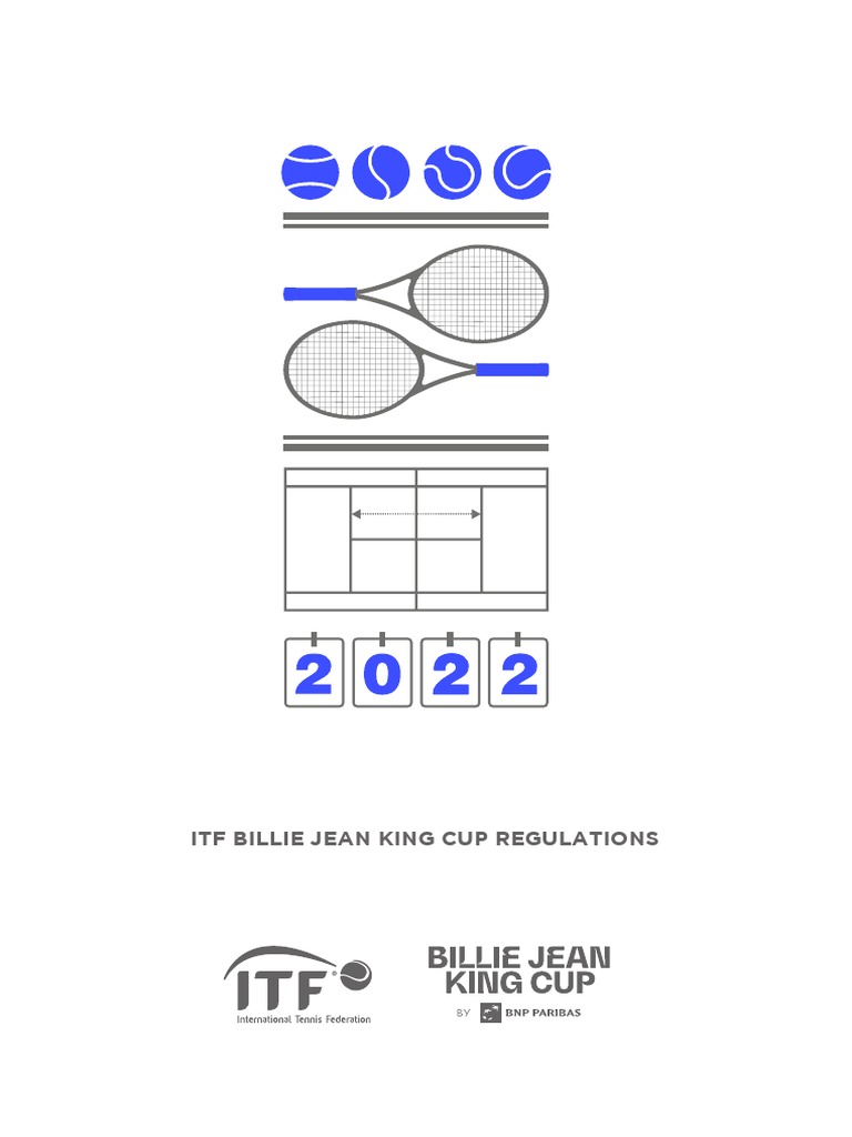 2022Billie Jean King Cup Regulations PDF Justice Crime & Violence
