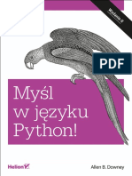 Myśl W Języku Python Nauka Programowania (Allen B. Downey)