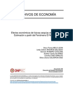 Archivos de Economía: Efectos Económicos de Futuras Sequías en Colombia: Estimación A Partir Del Fenómeno El Niño 2015