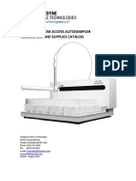 Asx-520 Random Access Autosampler Accessories and Supplies Catalog