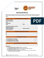 Ficha de Matricula Instituto Energia y Minas