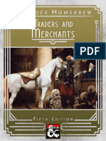 {WH} Traders & Merchants Inventories for 28 Different Types of Merchant Indexed by Quality