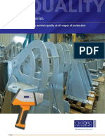 X-MET8000 PMI Manufacturing Brochure (November 2016)