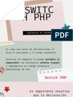 Switch PHP