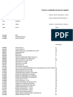 Requerimiento de Materiales II - EE.