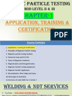 MT Chapter-1 APPLICATION, TRAINING & CERTIFICATION
