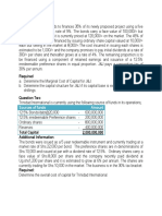 J&J and Trinidad capital budgeting questions