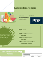 Gizi Kehamilan Remaja