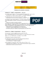 BAC Sujet de Mathématiques Séries C-E Année 2017 Cameroun