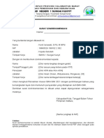 Surat Izin Atau Rekomendasi Dari Kepala Instansi Tempat Bekerja