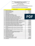 Harga Analisa Lab. MolSel Eksternal