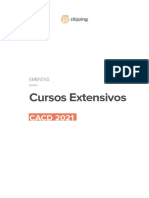CACD 2021_Extensivo CACD 2021_Ementa Extensivo 2021 - Clipping