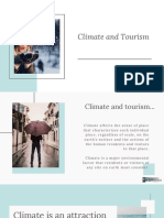Week 6 Climate and Tourism 