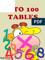 Instapdf - in 1 To 100 Tables 198