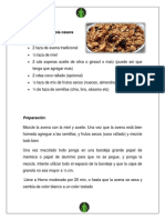 Receta Granola Casera