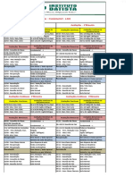 Calendário para A Agenda Correto