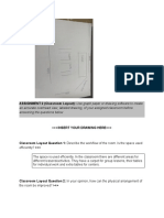 assignment 2  classroom layout 