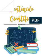 Contenido Cientifico Matematicas