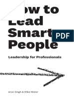 How To Lead Smart People