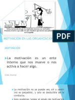 Motivación y Teorías de Motivación