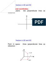 Vectors in 2D and 3D Space